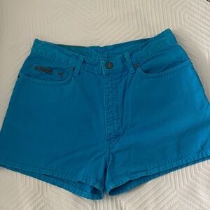 Calvin Klein vintage/Vibrant Blue Women's Shorts size 9